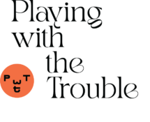 Playing with the Trouble logo